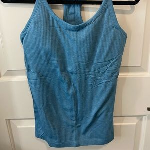Lululemon Ebb to Street Tank Desert Teal